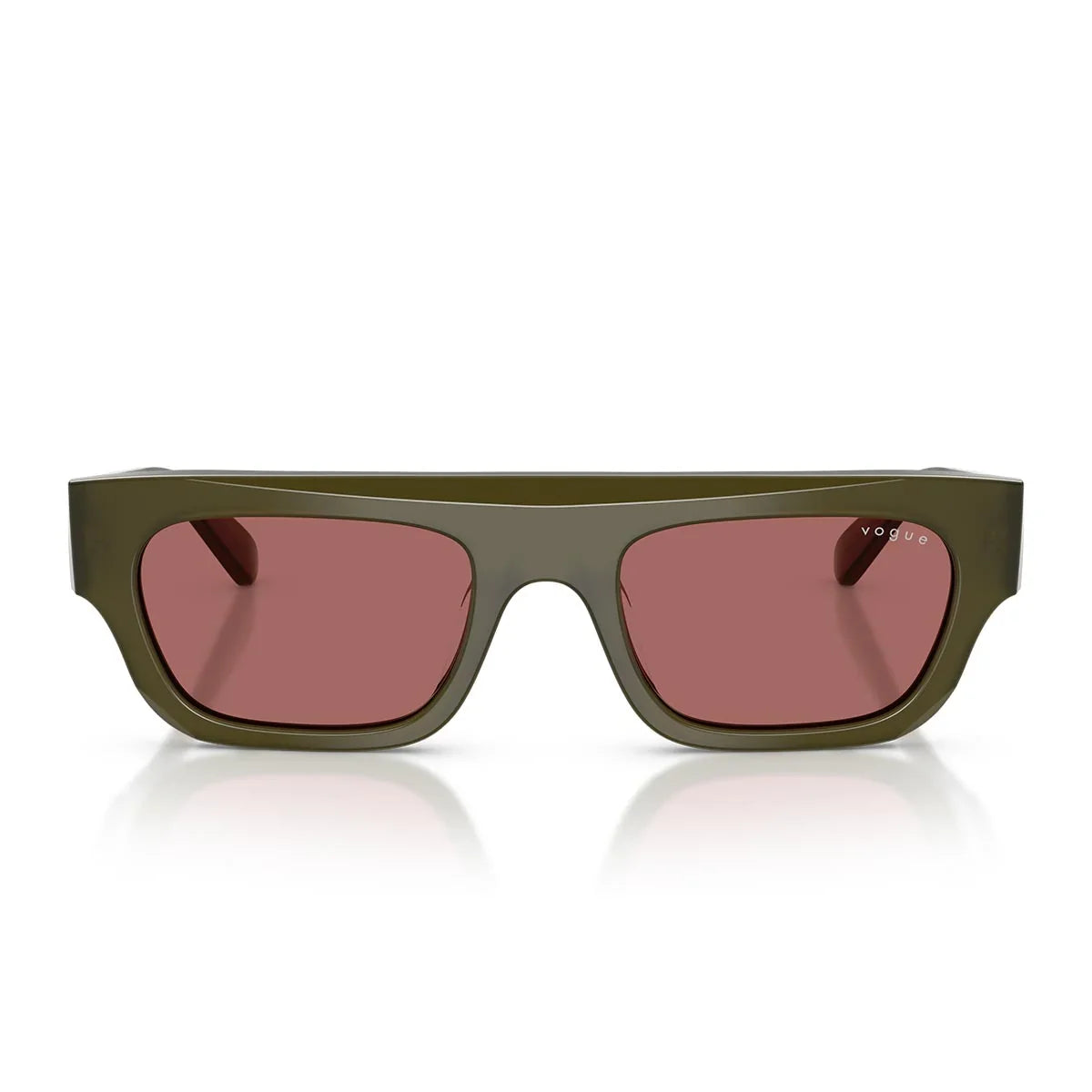 Vogue Sunglasses Vo5694 Su 328869 Olive Green/Dark Violet Women
