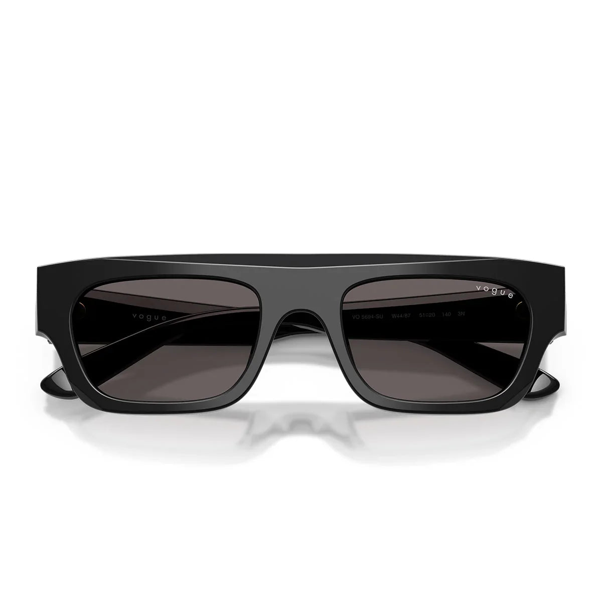 Vogue Sunglasses Vo5694 Su W44/87 Black/Smoke Gray Women
