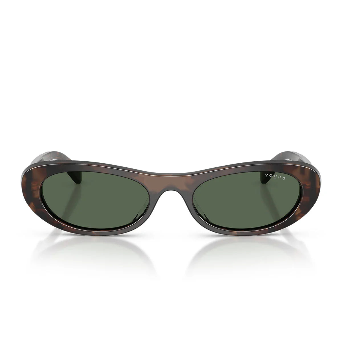 Vogue Sunglasses Vo5695 Su 327971 Milky Brown/Dark Green Women