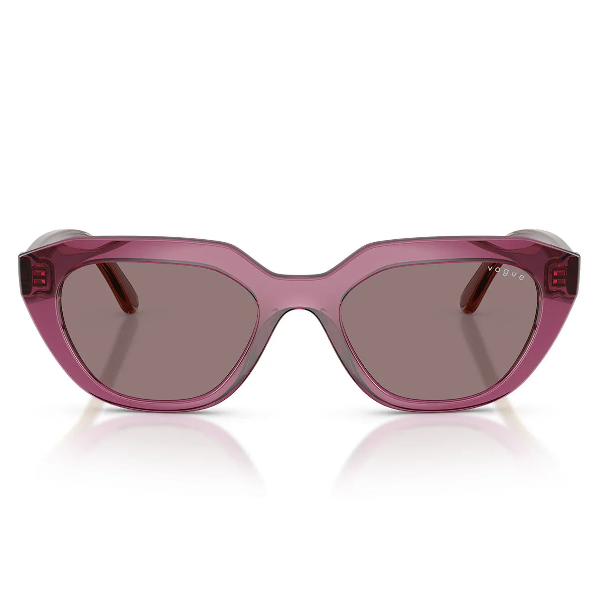 Vogue Sunglasses Vo5711 S 32277 N Transparent Purple/Dark Violet Women