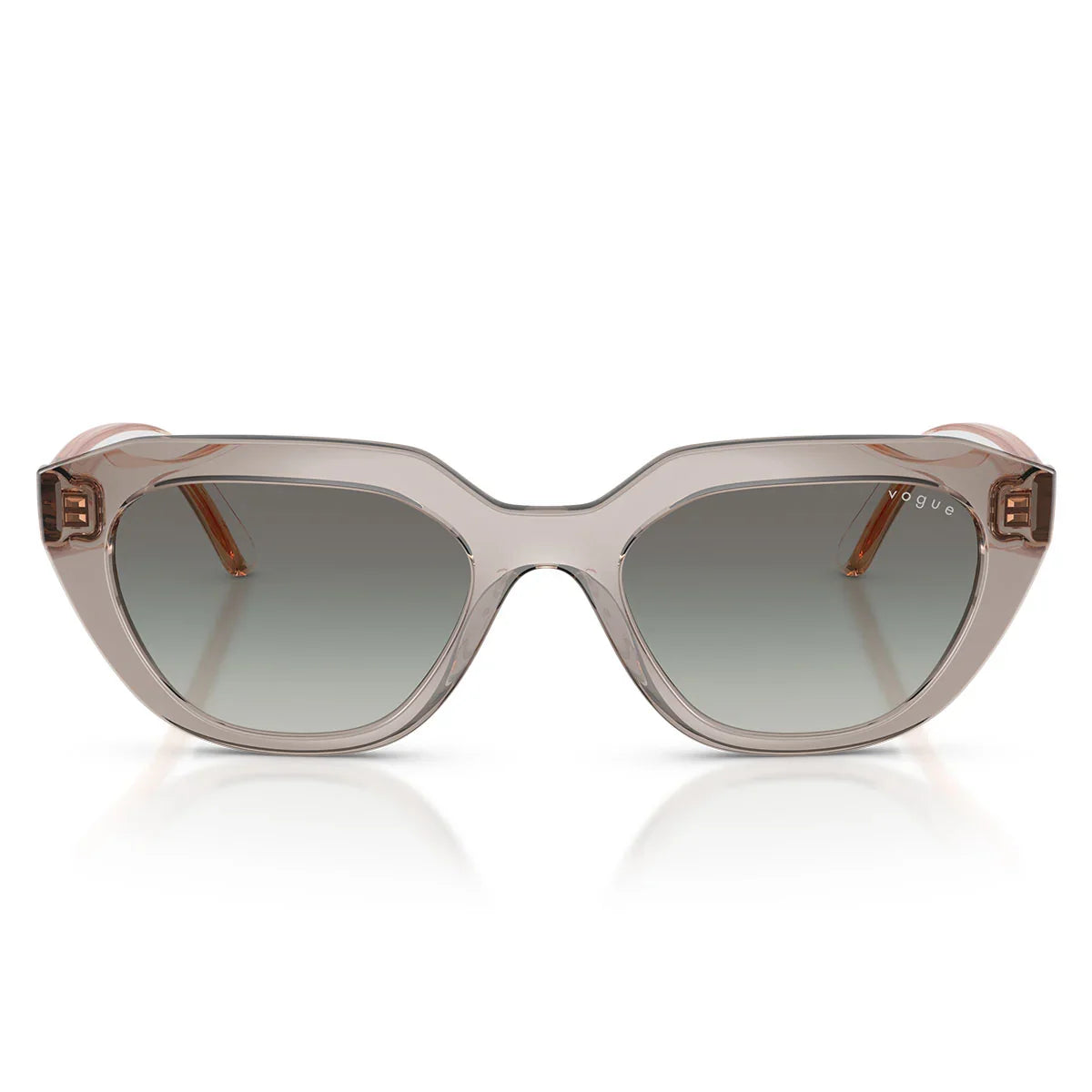 Vogue Sunglasses Vo5711 S 330111 Milky Warm Grey/Smoky Grey Women
