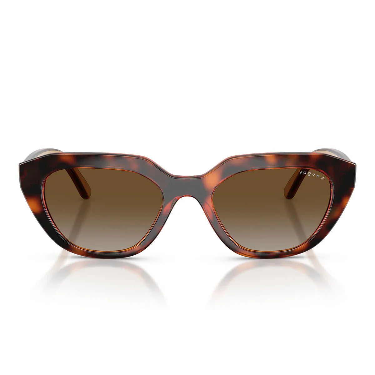 Vogue Sunglasses Vo5711 S W656 T5 Dark Brown/Brown Women Polarized