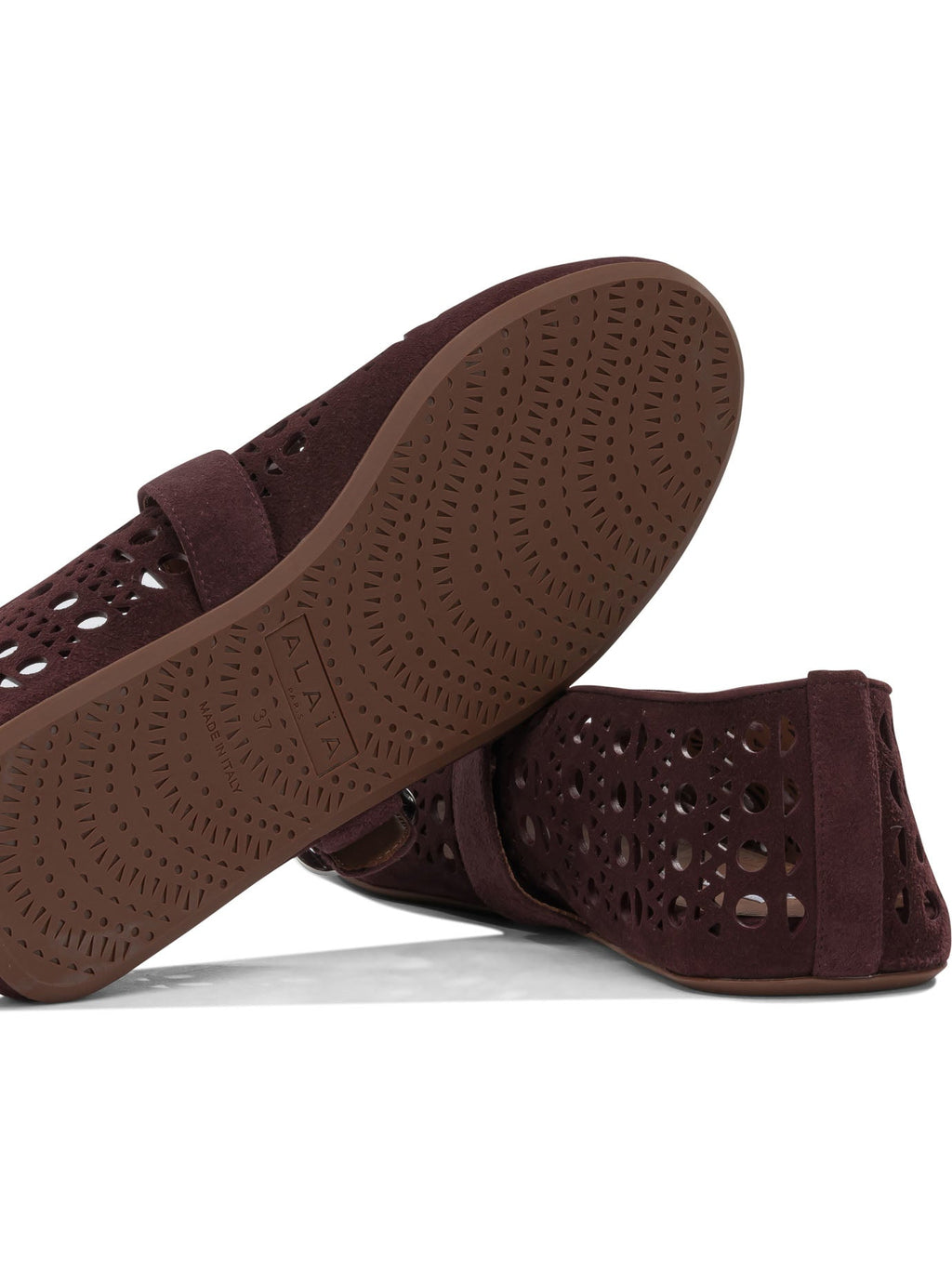 Alaïa "Vienne" Mary Jane Ballet Flats