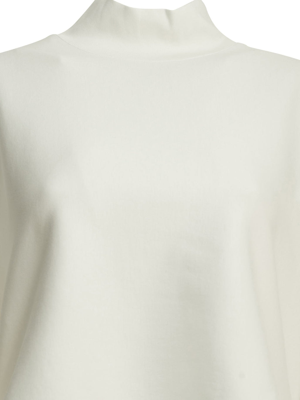 Alaïa Asymmetrical Mock Neck T Shirt