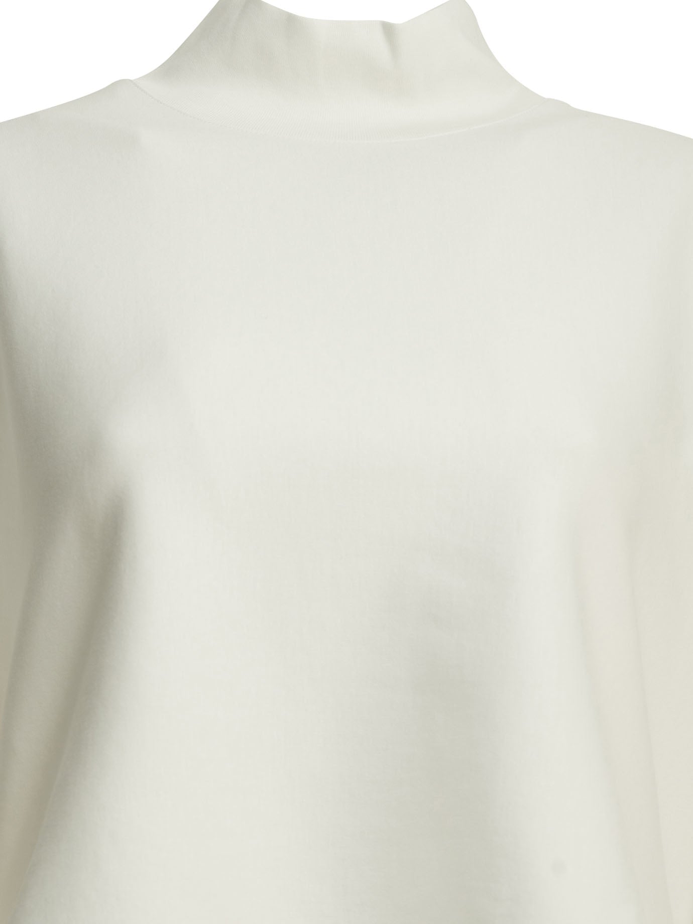 Alaïa Asymmetrical Mock Neck T Shirt