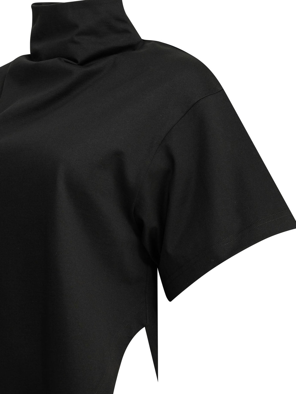 Alaïa "Triangle" Mock Neck T Shirt
