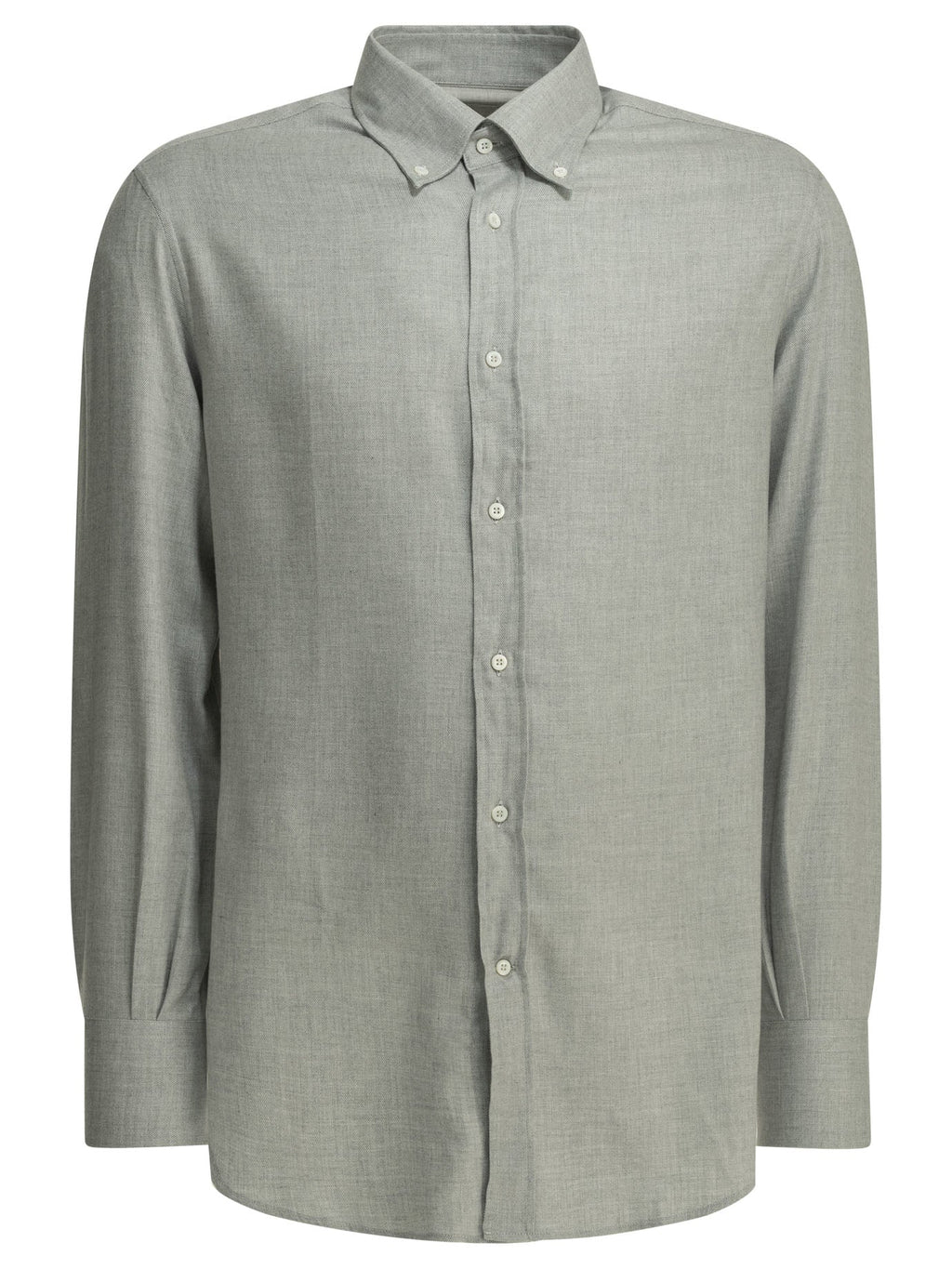 Brunello Cucinelli Casual Cotton Flannel Shirt