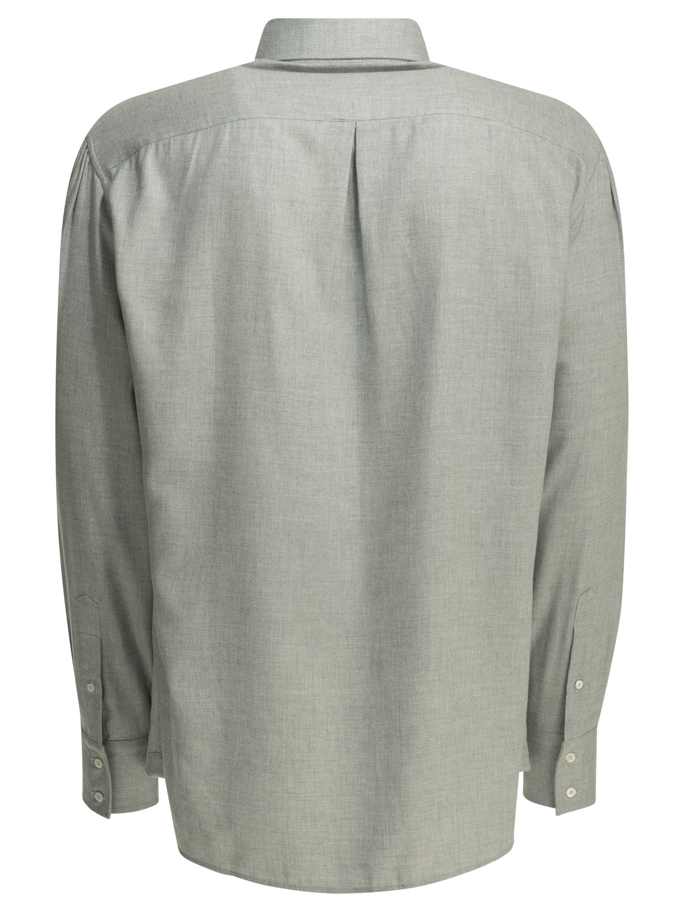 Brunello Cucinelli Casual Cotton Flannel Shirt