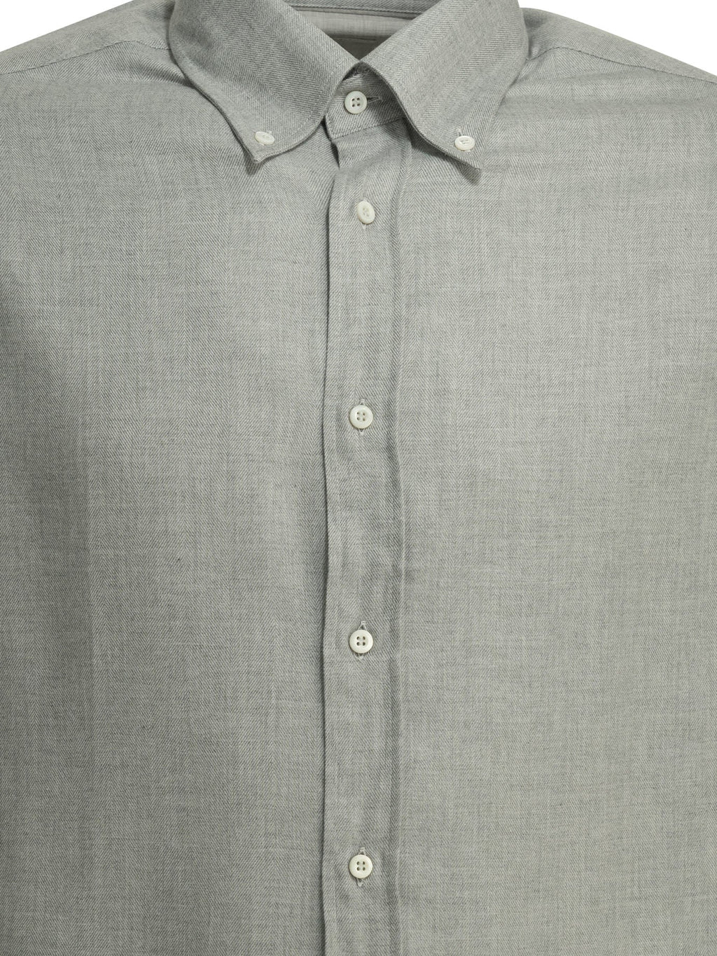 Brunello Cucinelli Casual Cotton Flannel Shirt