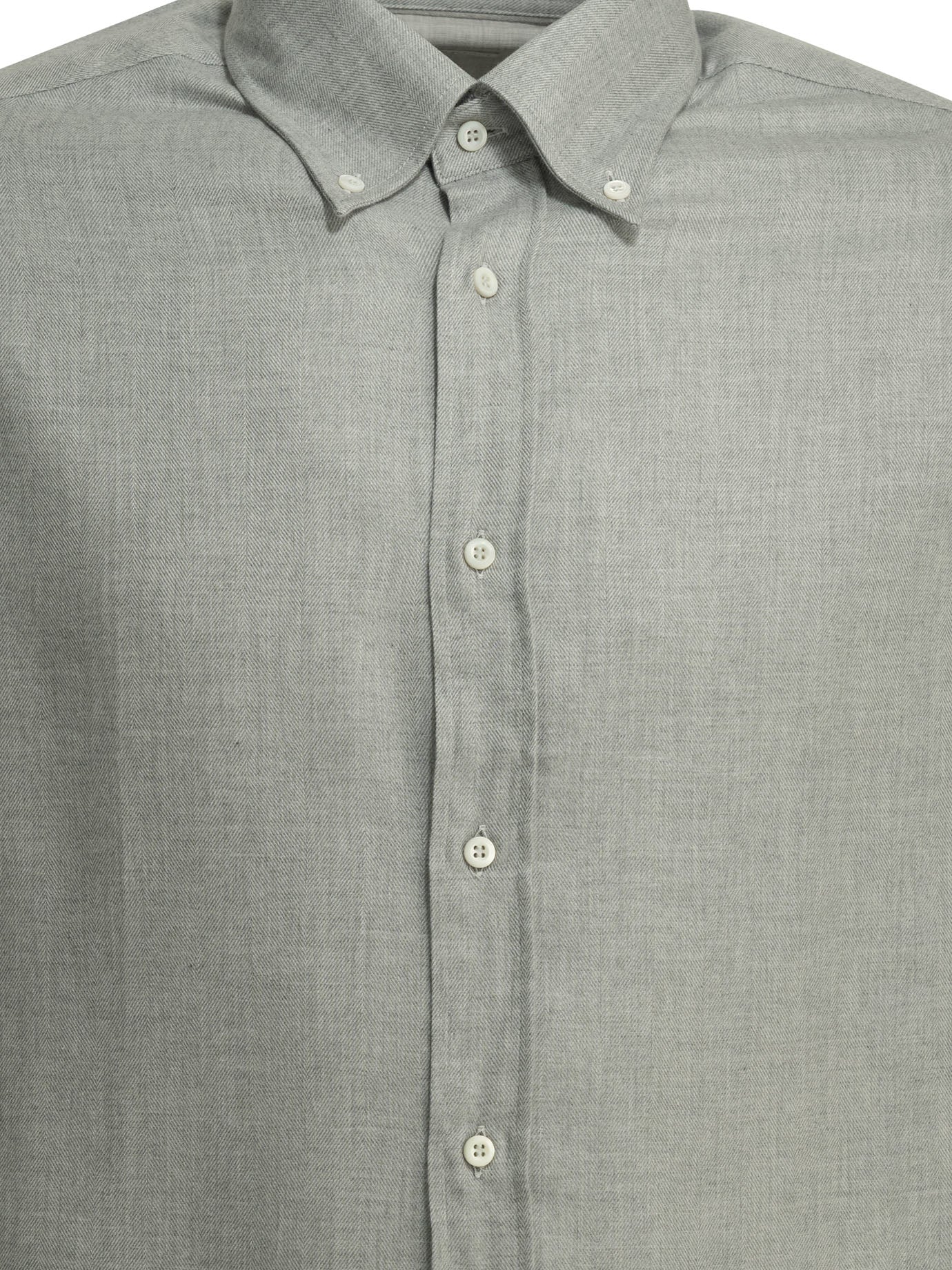 Brunello Cucinelli Casual Cotton Flannel Shirt