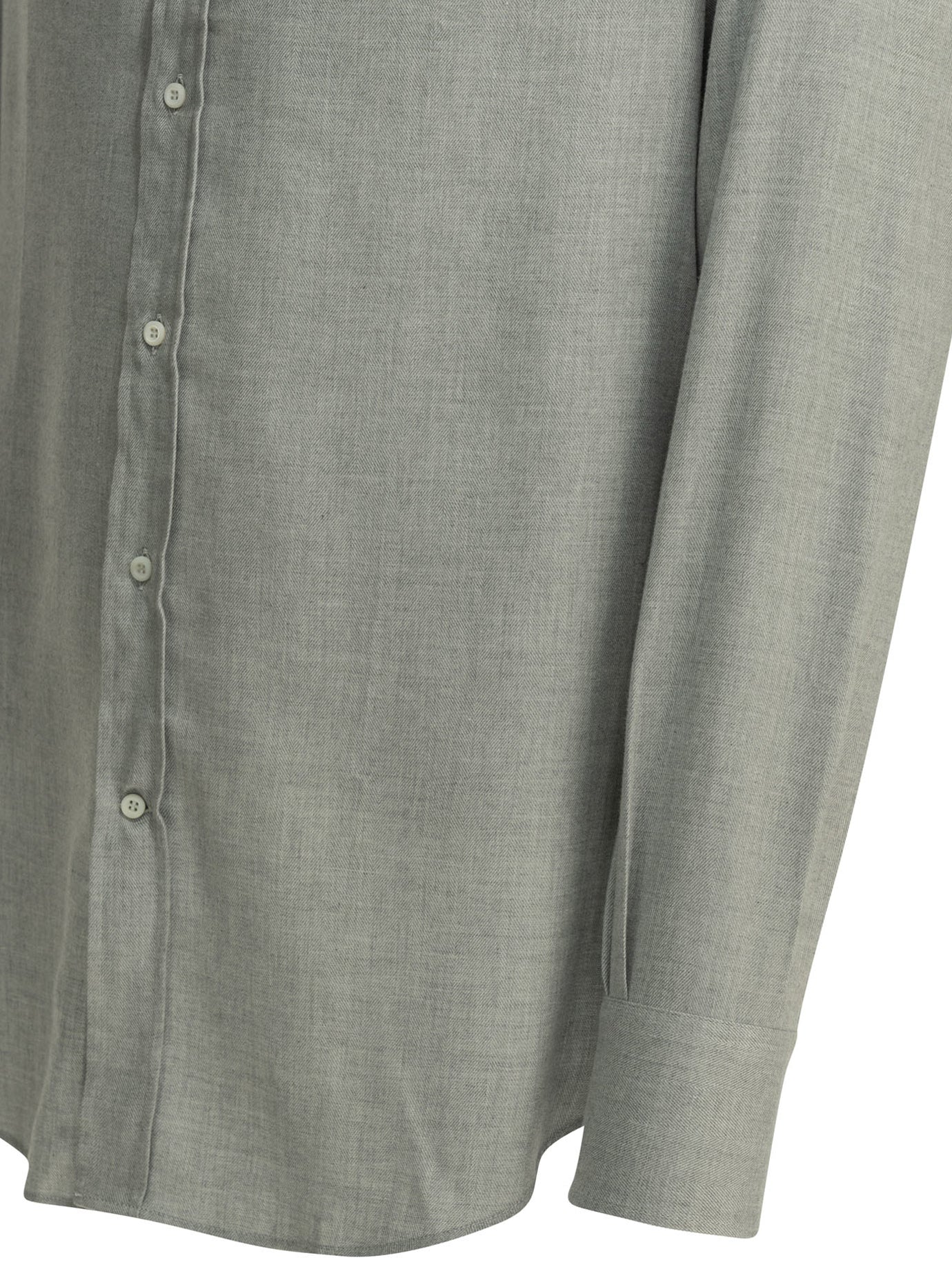 Brunello Cucinelli Casual Cotton Flannel Shirt