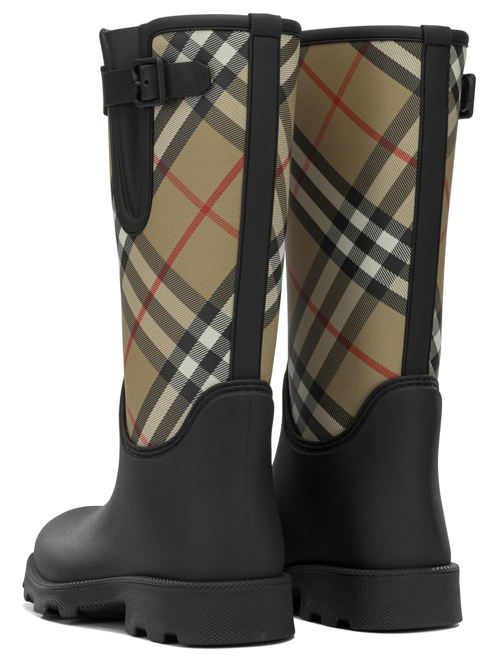 Burberry "Marsh Stamp High" Rain Boots