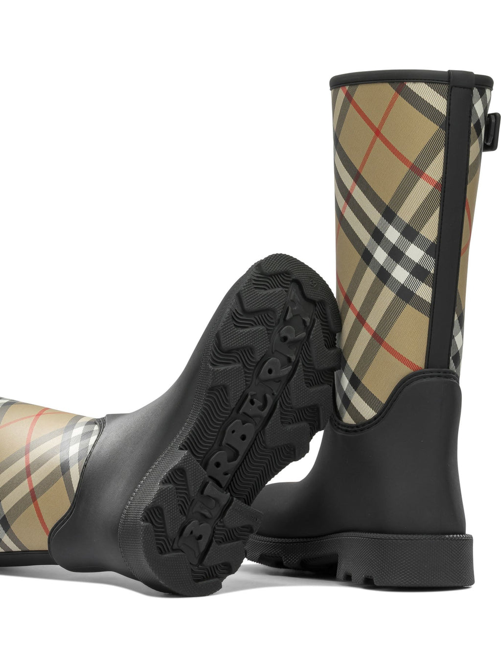 Burberry "Marsh Stamp High" Rain Boots