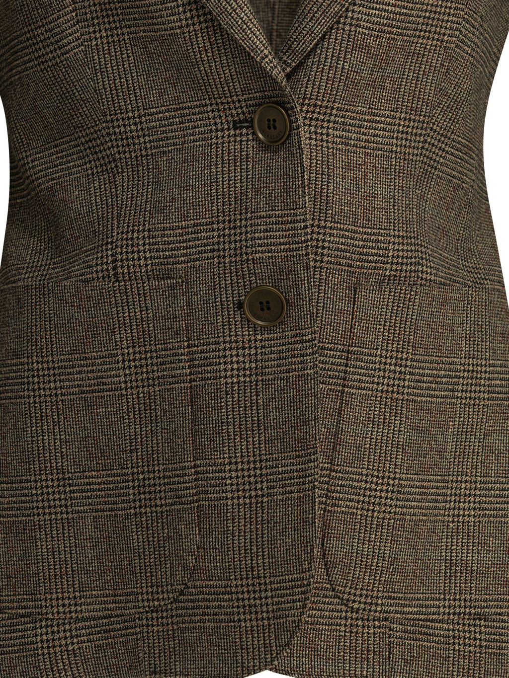 Burberry Wool And Linen Blend Blazer