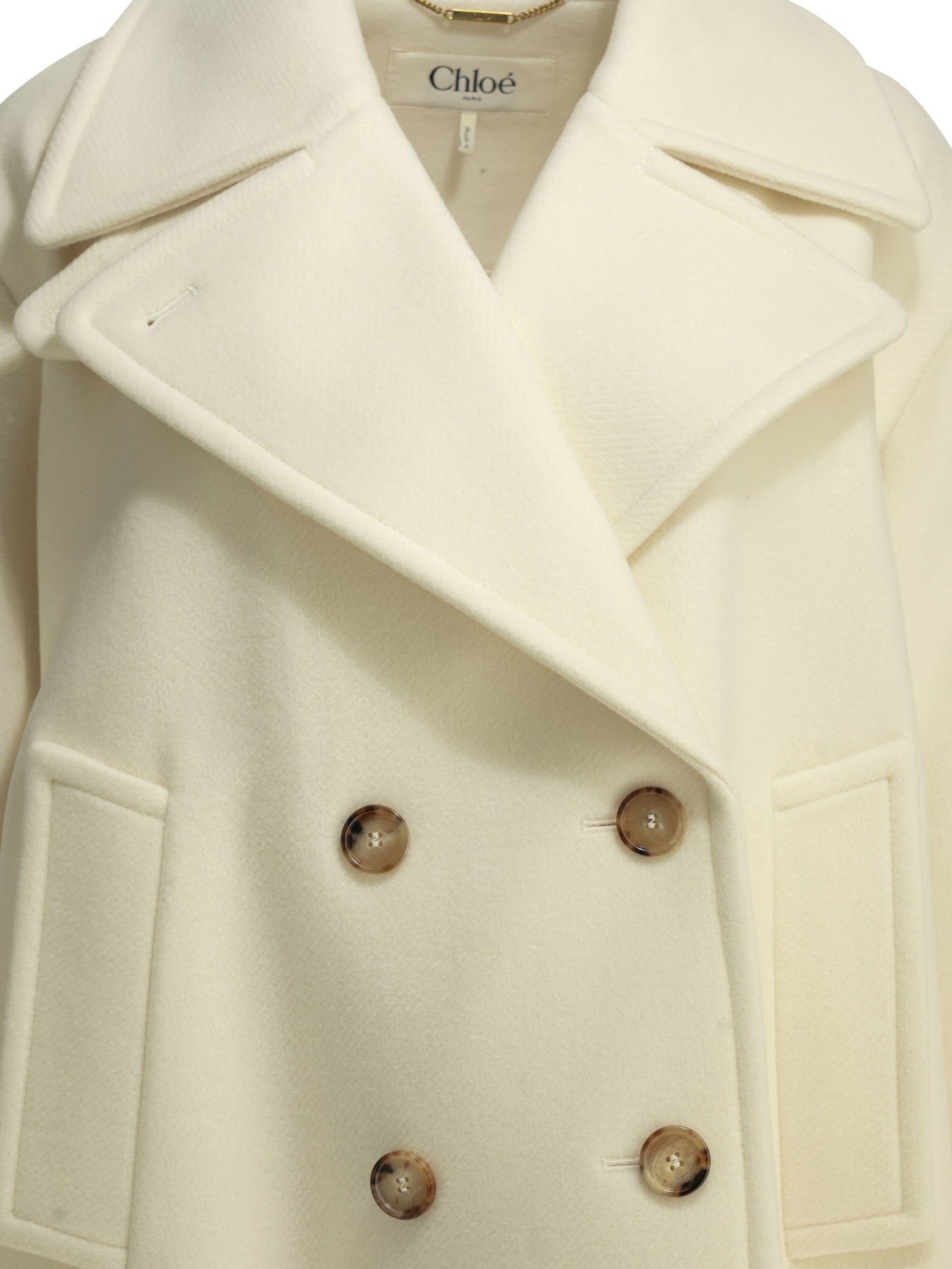 Chloé Short Wool Coat