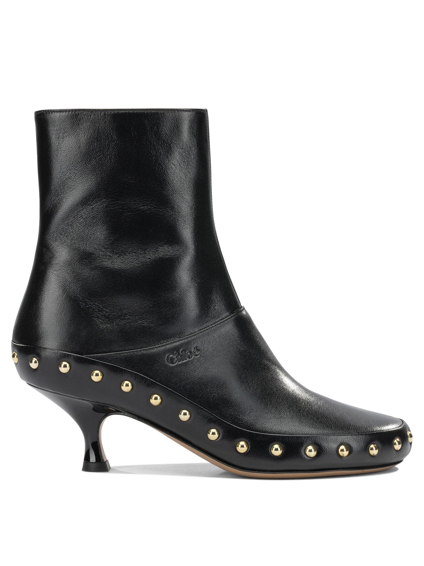 Chloé "Junie" Zippered Ankle Boots
