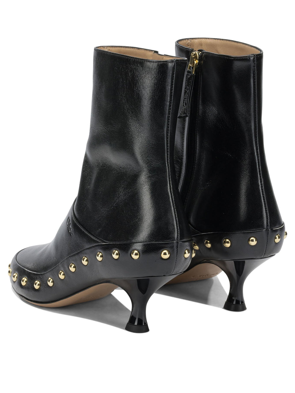 Chloé "Junie" Zippered Ankle Boots