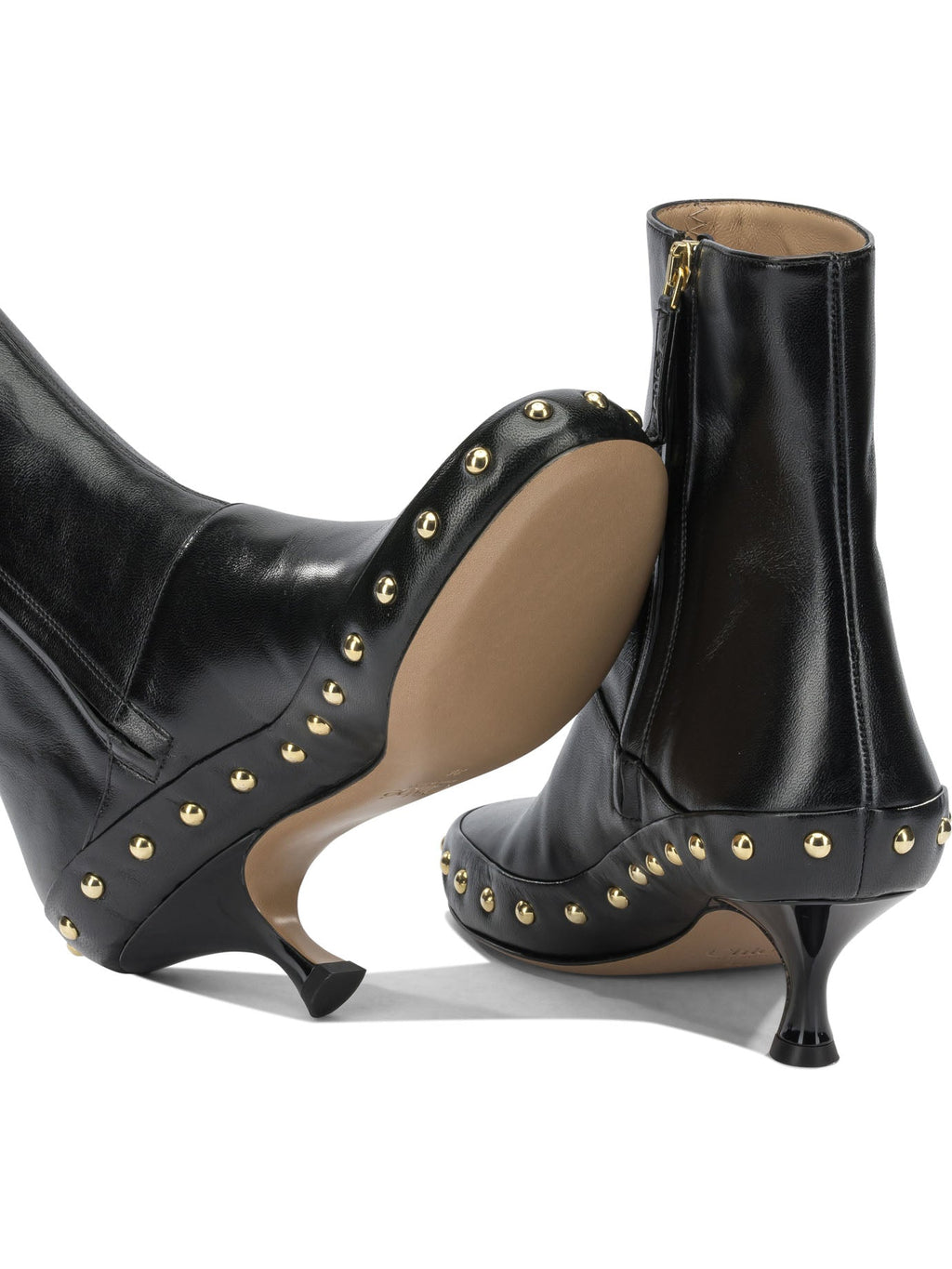 Chloé "Junie" Zippered Ankle Boots