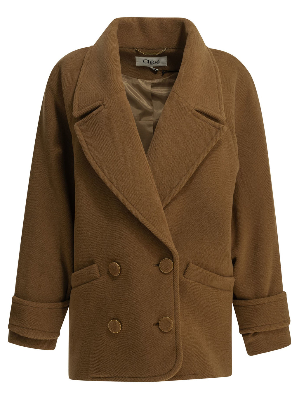 Chloé Short Wool Coat