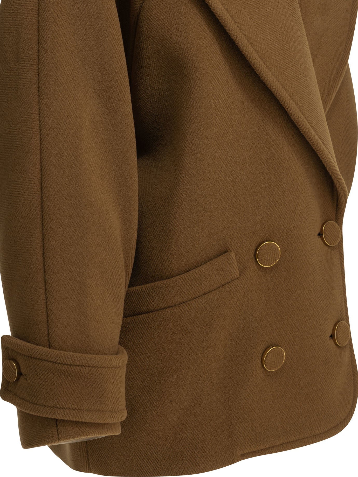 Chloé Short Wool Coat