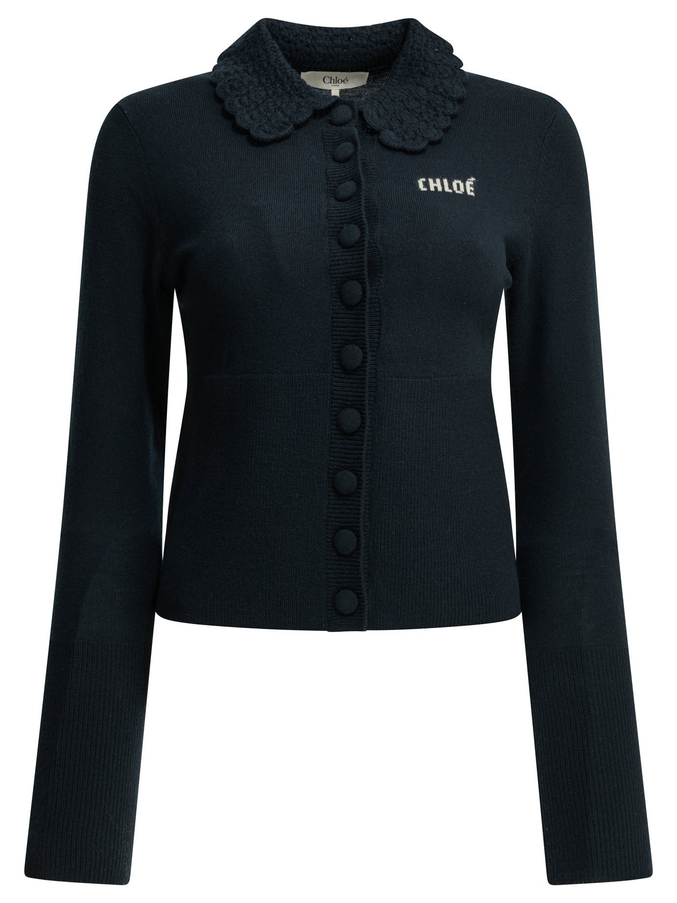 Chloé Polo Sweater With Logo