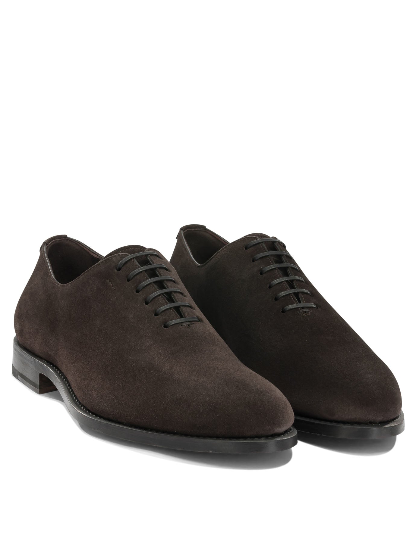 Ferragamo Suede Leather Oxford