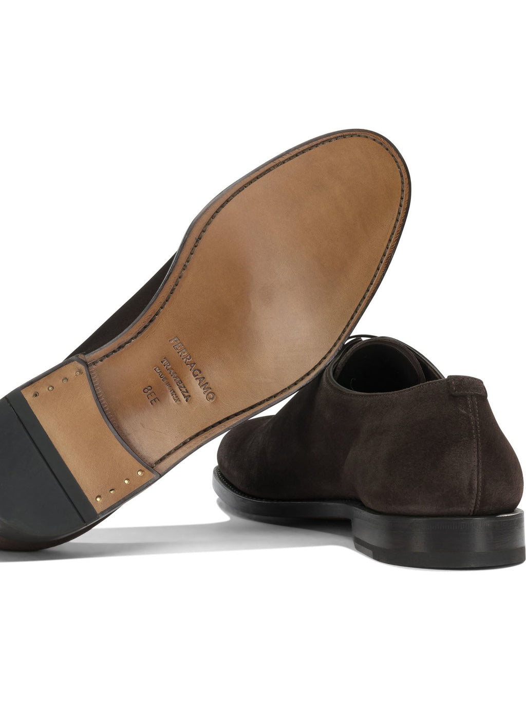 Ferragamo Suede Leather Oxford