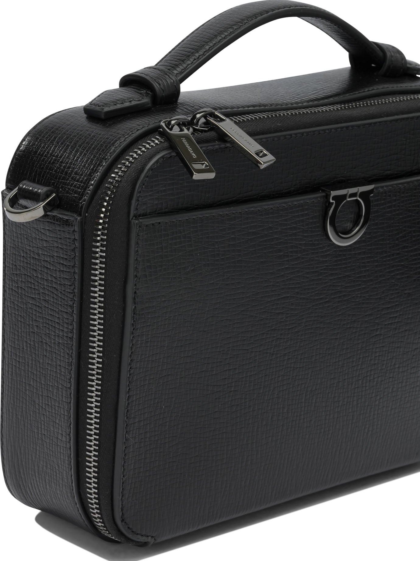 Ferragamo "Gancini" Small Crossbody Bag