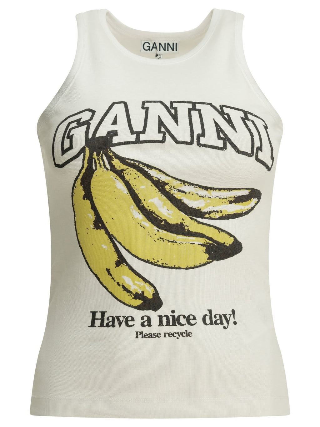Ganni "Banana" Tank Top