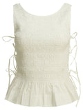 Ganni Casual Pleated Top