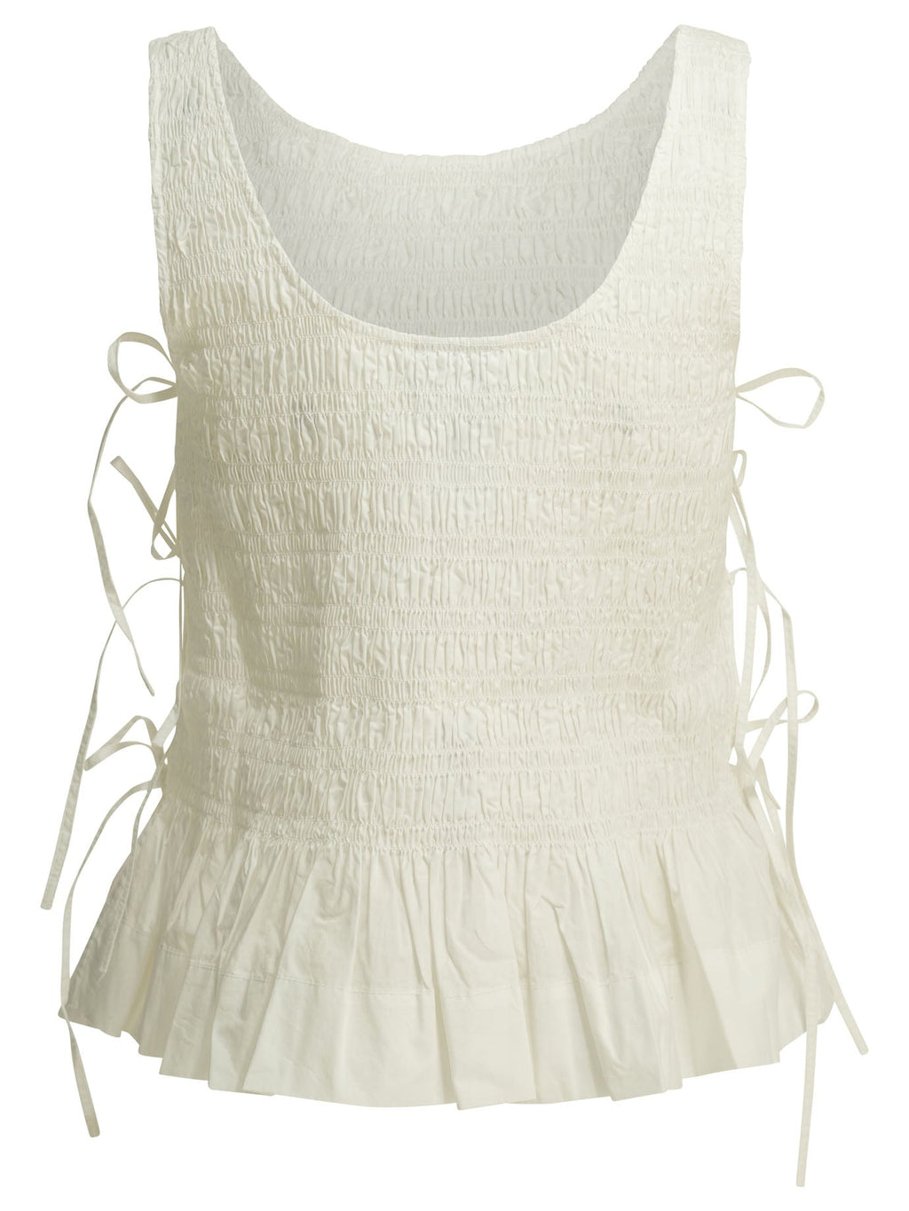 Ganni Casual Pleated Top