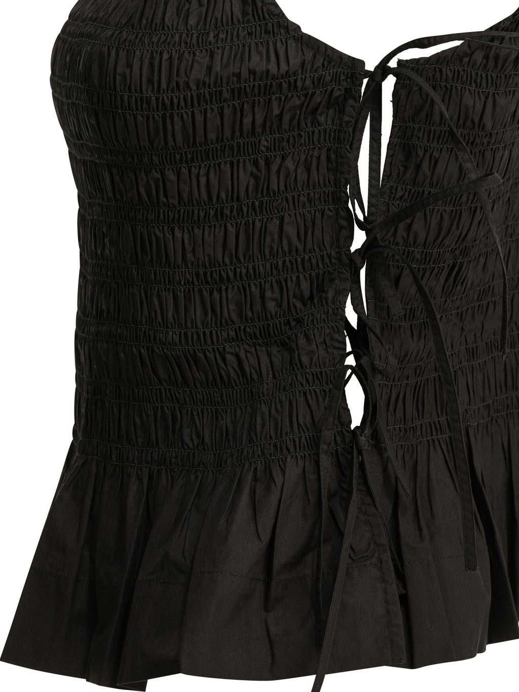 Ganni Casual Pleated Top