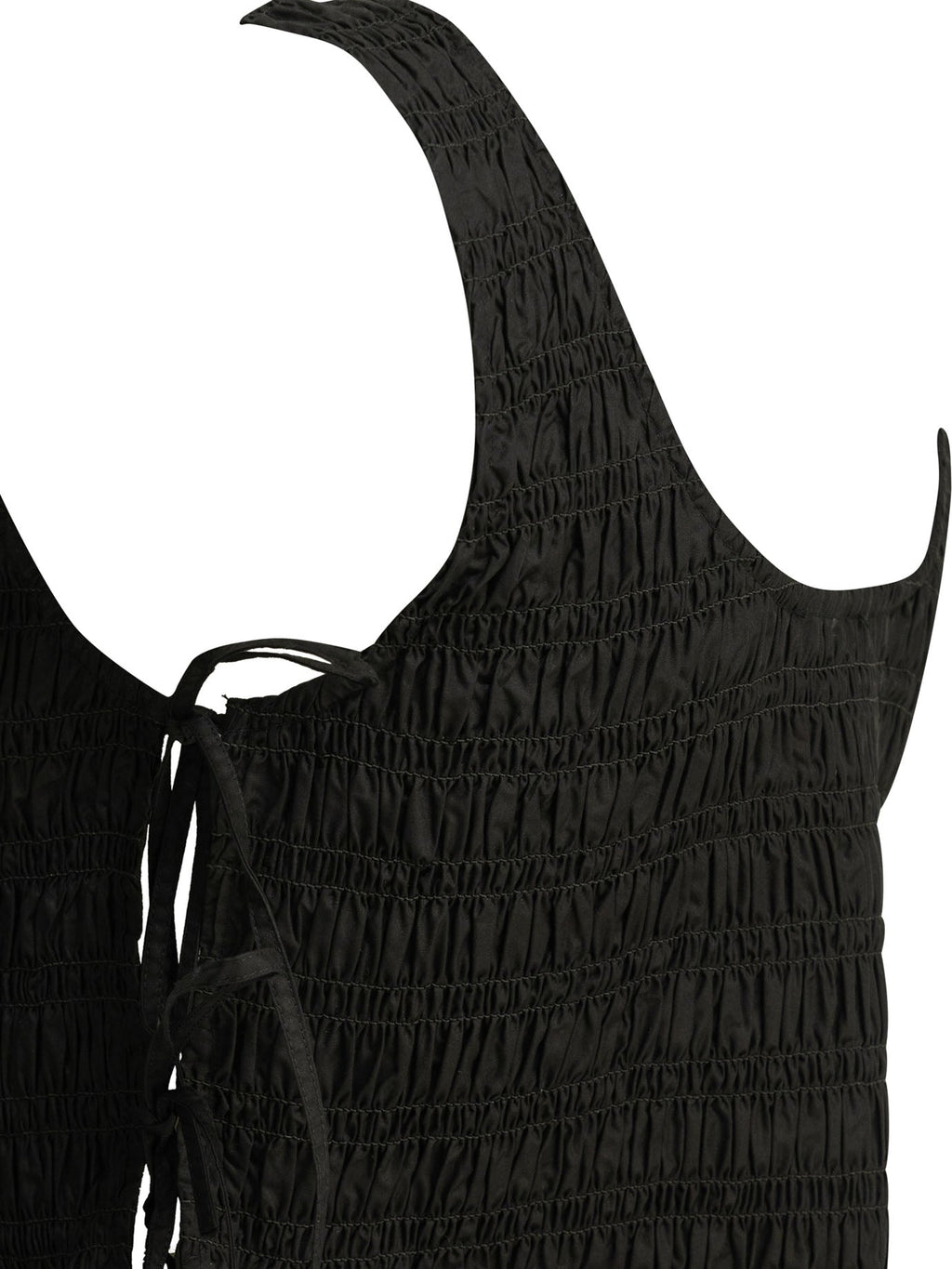 Ganni Casual Pleated Top