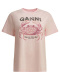 Ganni "Crab" Crewneck T Shirt