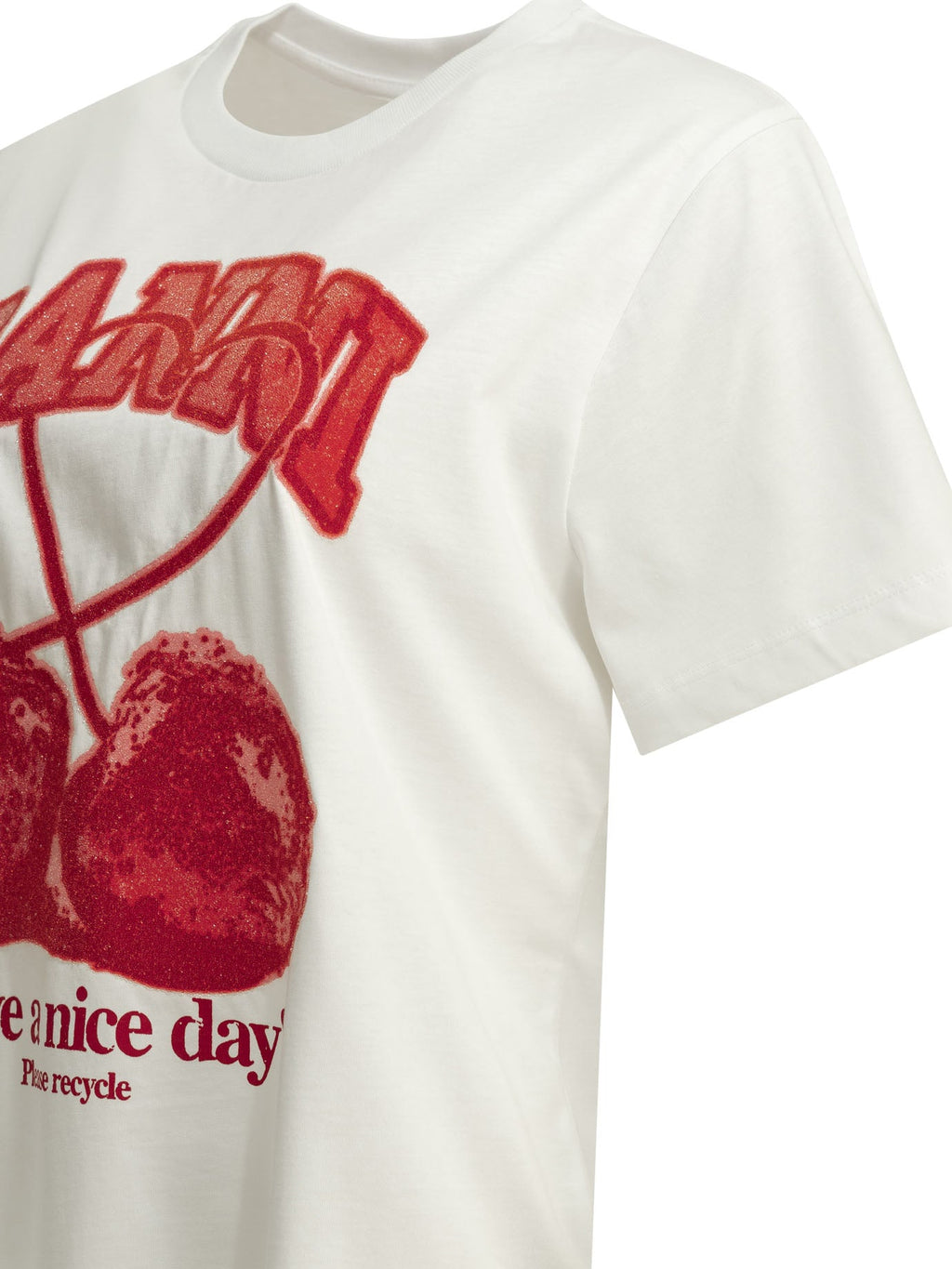 Ganni "Cherries" Crewneck T Shirt