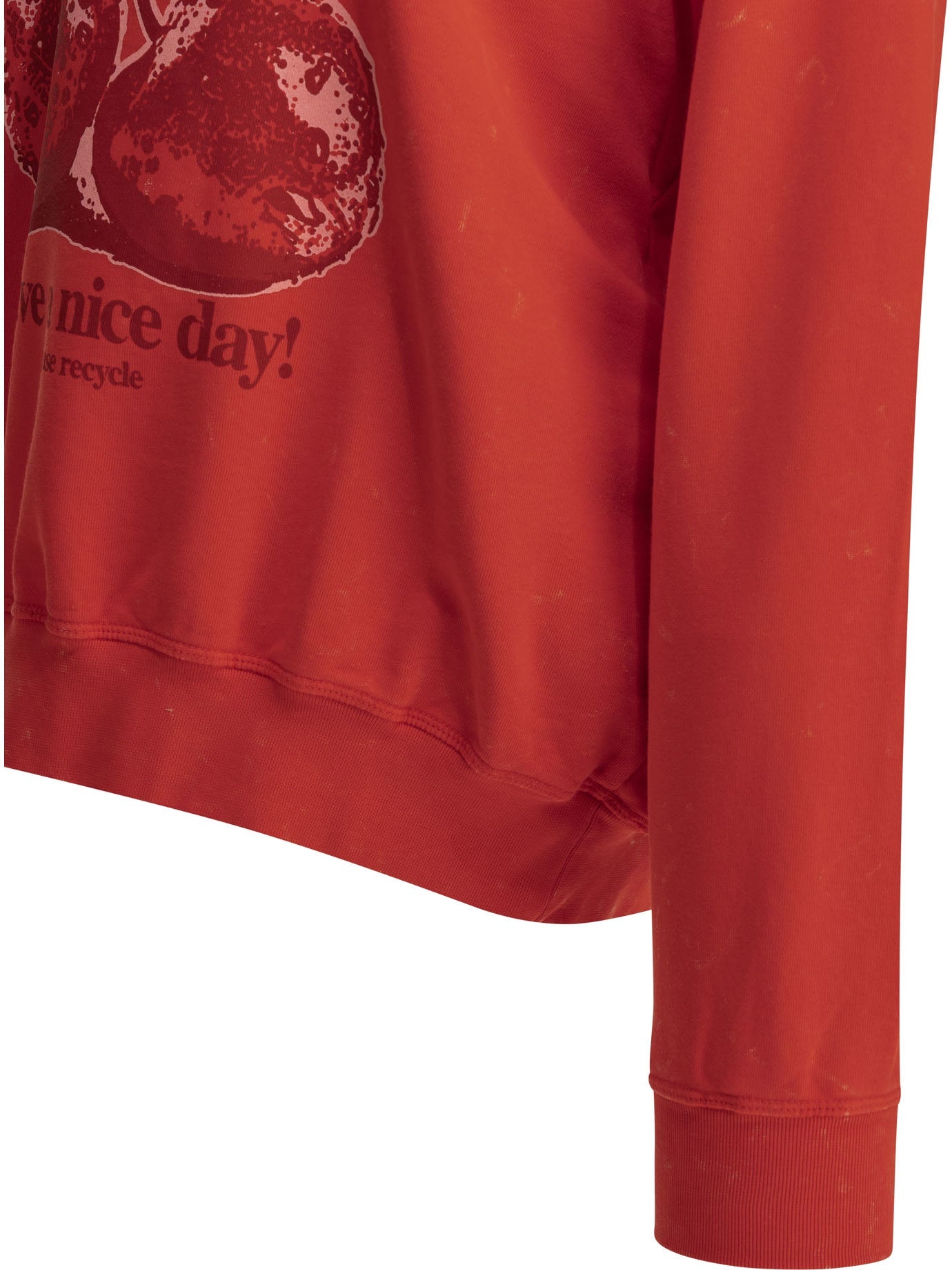 Ganni "Cherries" Crewneck Sweatshirt