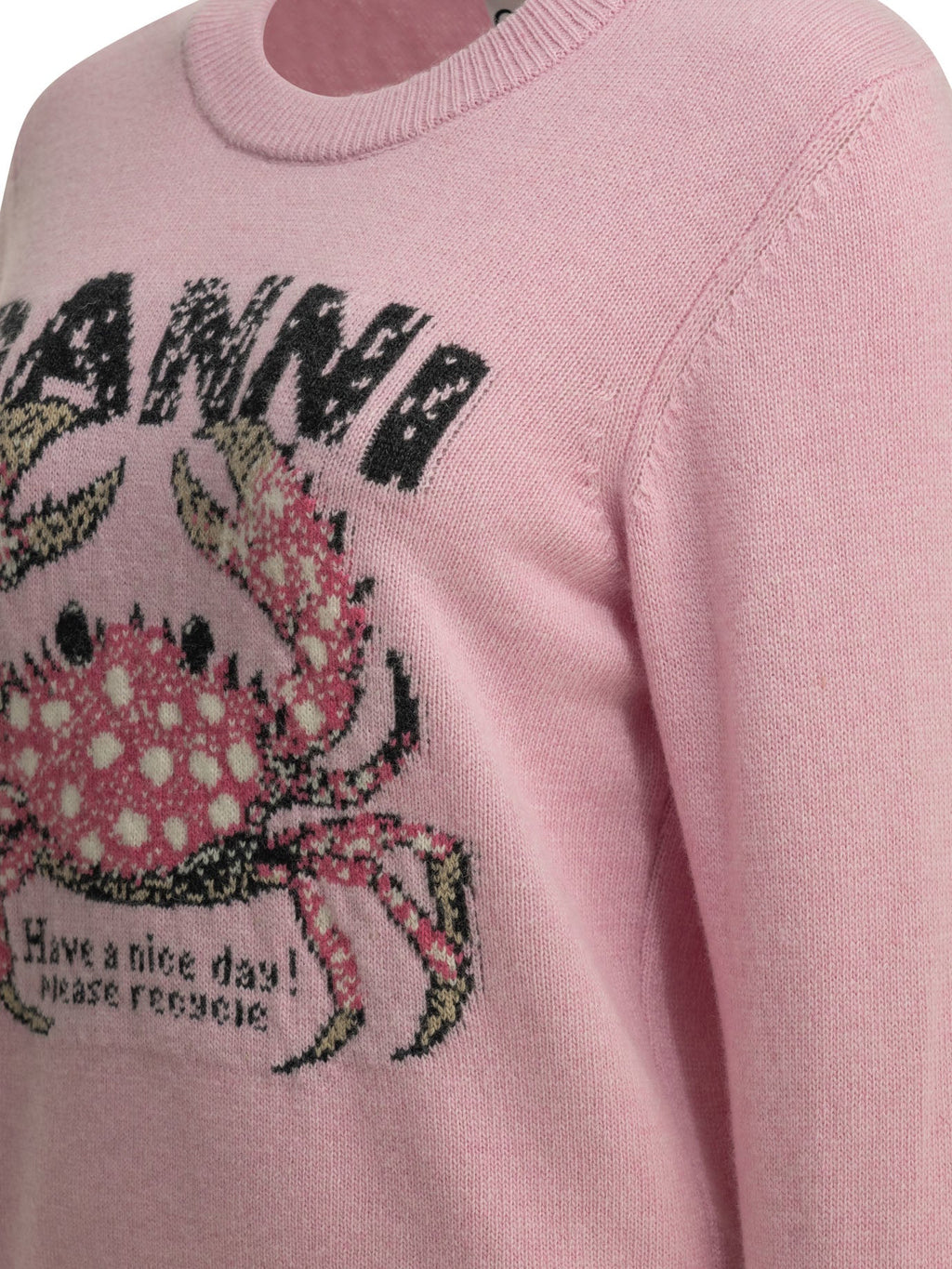 Ganni "Crab" Crewneck Sweater