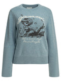 Ganni "Mermaid" Crew Neck Sweater
