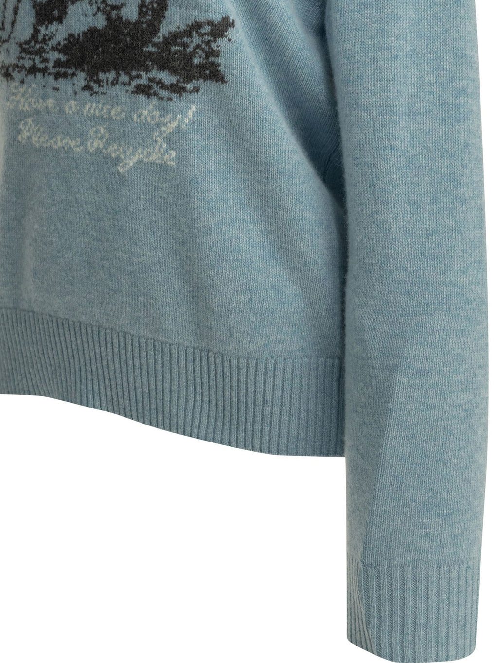 Ganni "Mermaid" Crew Neck Sweater