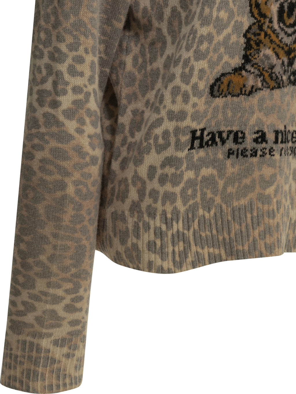 Ganni "Tiger" Crewneck Sweater