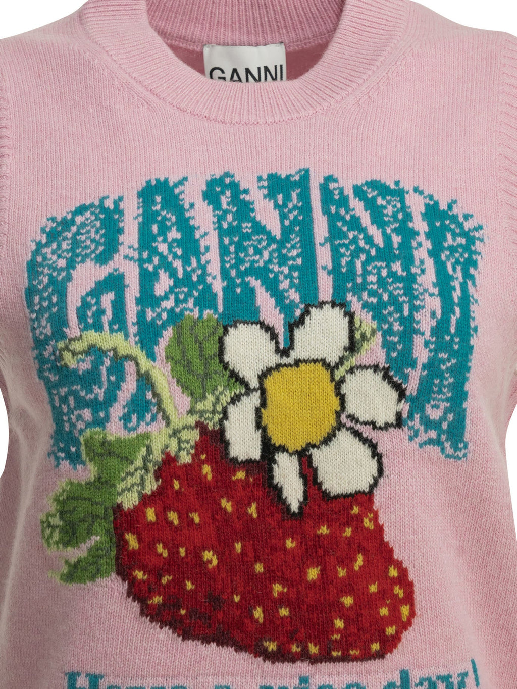 Ganni "Strawberry" Vest