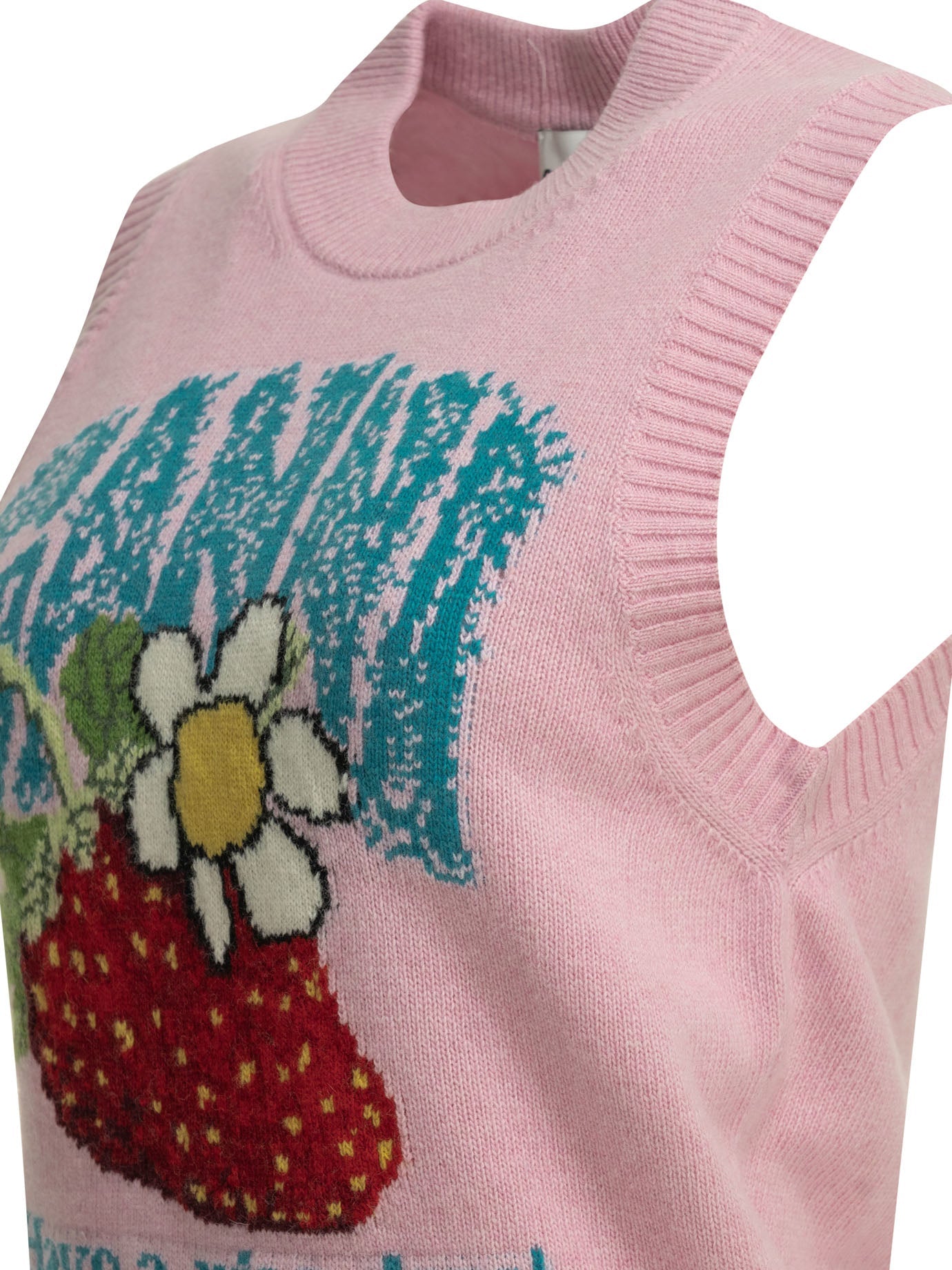 Ganni "Strawberry" Vest