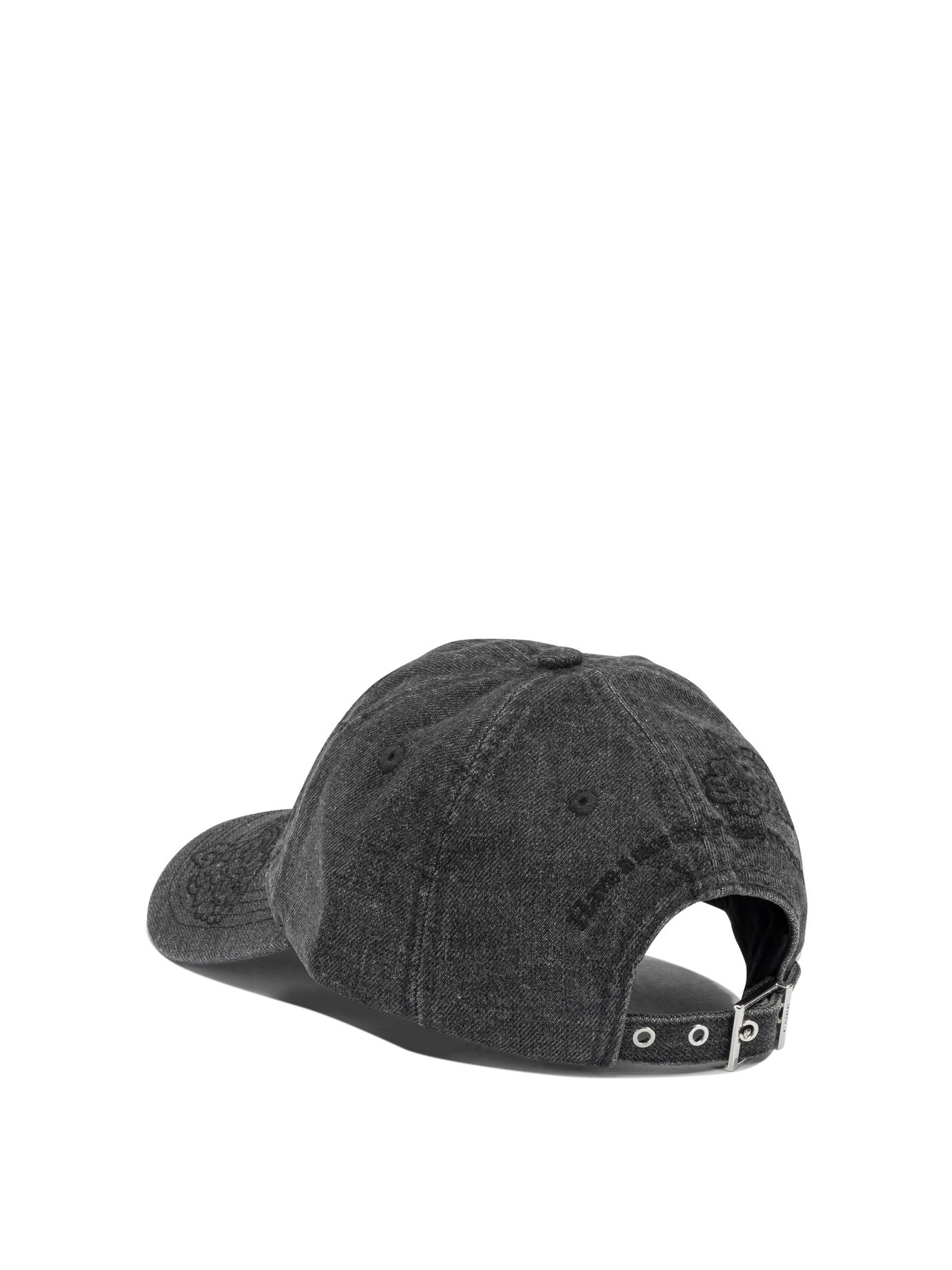 Ganni Denim Baseball Cap
