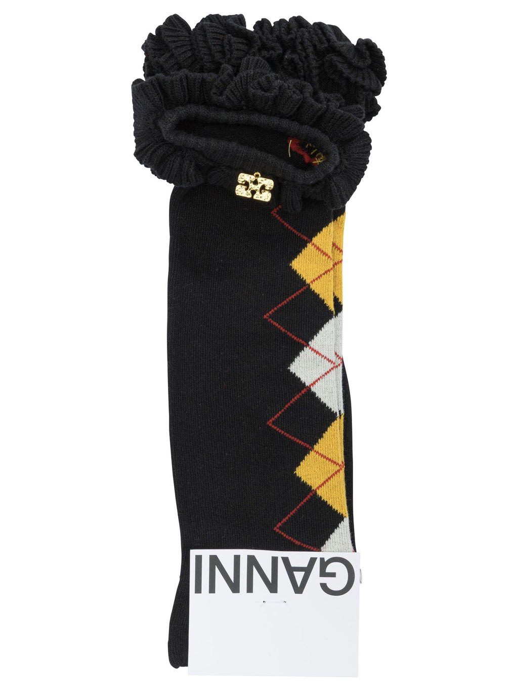 Ganni "Argyle" Classic Socks