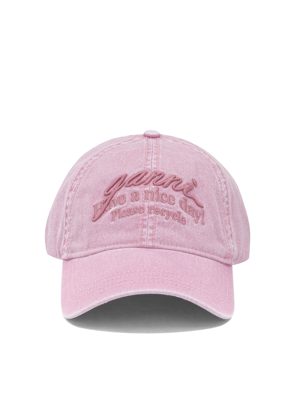 Ganni Baseball Cap With Logo