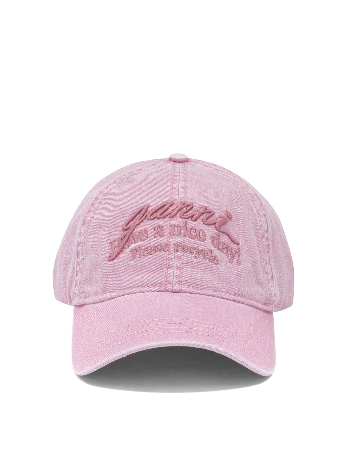 Ganni Baseball Cap With Logo