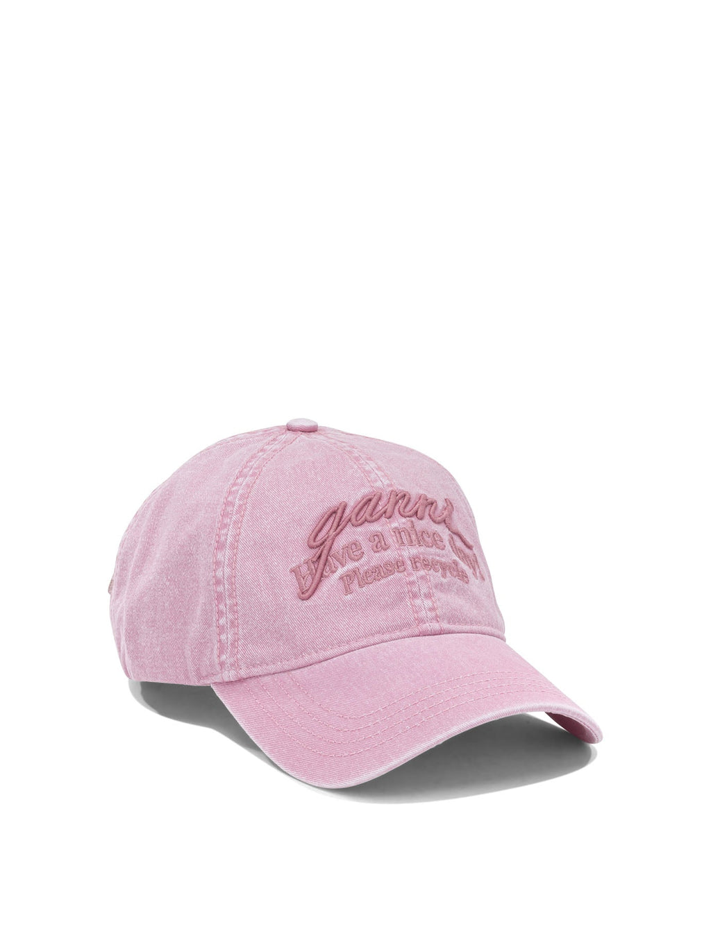 Ganni Baseball Cap With Logo