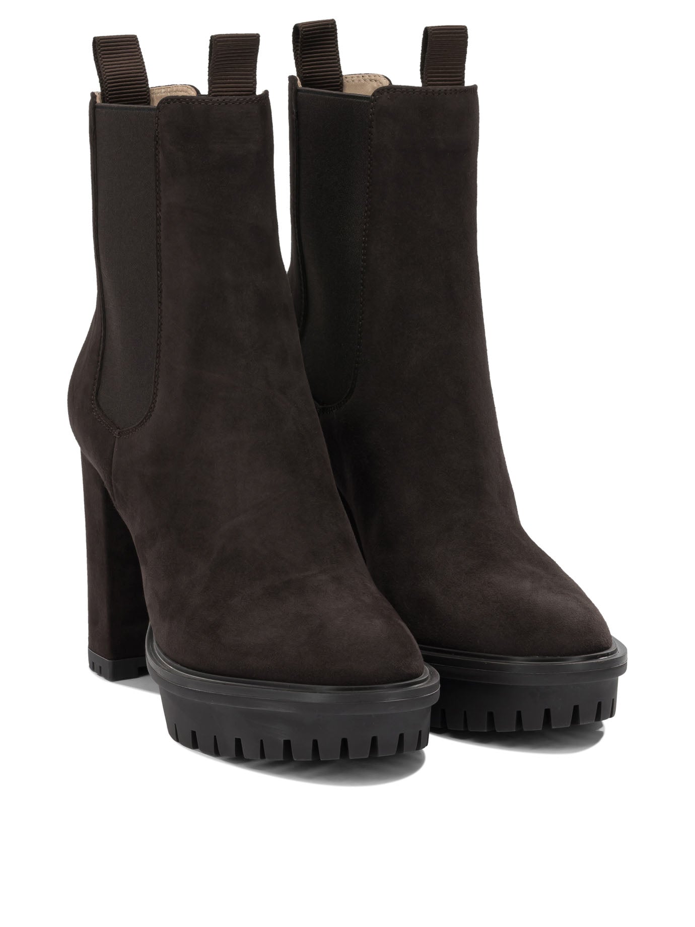 Gianvito Rossi "Barry" Pull On Ankle Boots