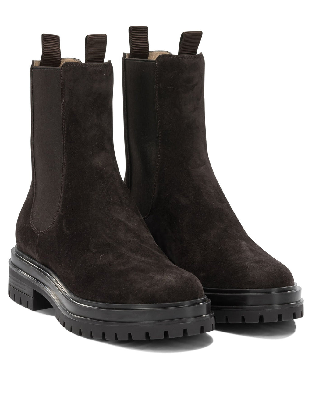 Gianvito Rossi "Chester" Pull On Ankle Boots