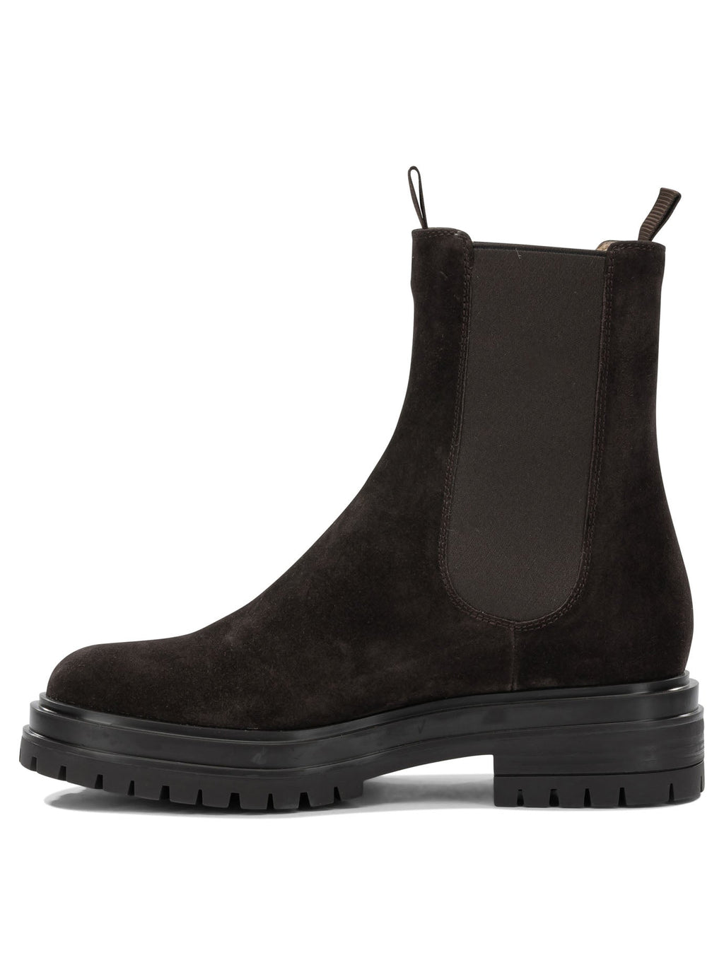 Gianvito Rossi "Chester" Pull On Ankle Boots